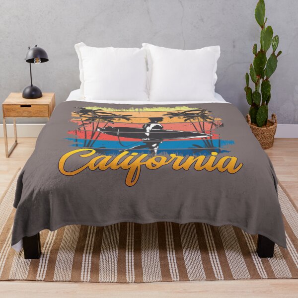 Item preview, California Beach Summer Vacation Surf Surfing Vintage designed and sold by Mekoooo.
