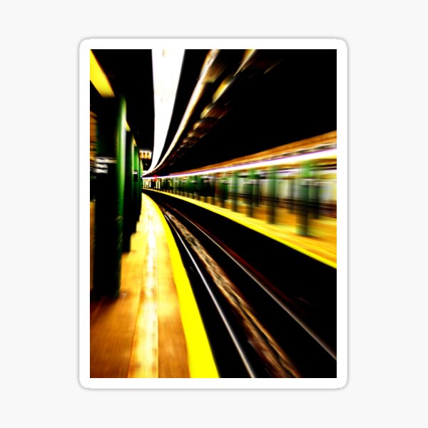 NYC Subway Sticker