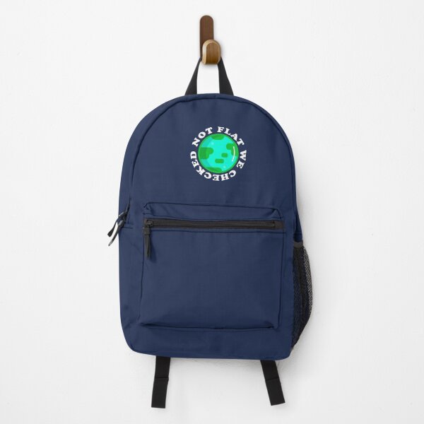 Item preview, Not flat we checked - Anti-Flat Earther Design designed and sold by felixpauli.