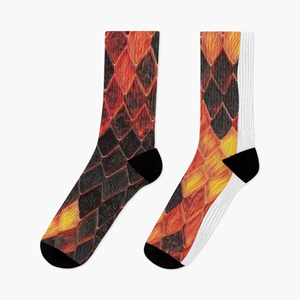 Item preview, GALATHI Surface Blocks Flames - Pattern designed and sold by Galathi Designs.