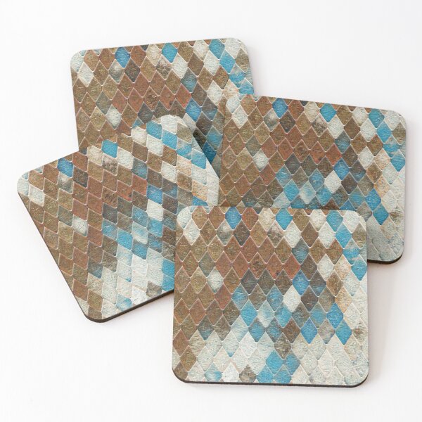 Item preview, GALATHI Surface Blocks Brown - Pattern designed and sold by Galathi Designs.