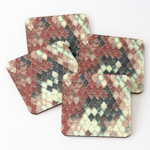 Item preview, GALATHI Surface Blocks Red - Pattern designed and sold by Galathi Designs.