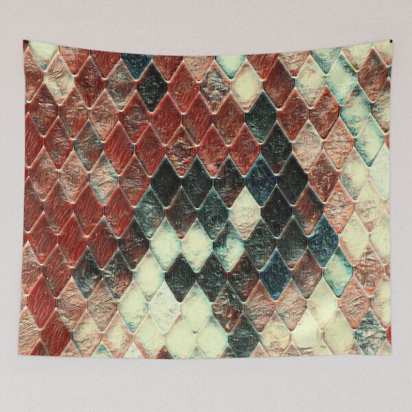 Item preview, GALATHI Surface Blocks Red - Pattern designed and sold by Galathi Designs.