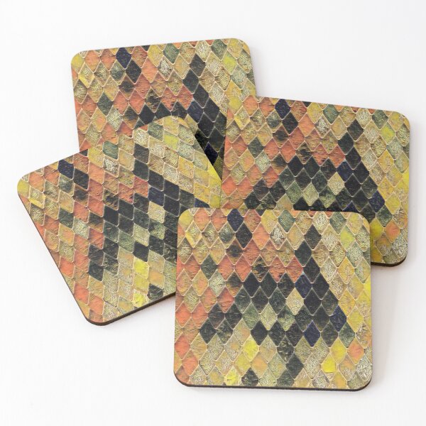 Item preview, GALATHI Surface Blocks Yellow - Pattern designed and sold by Galathi Designs.