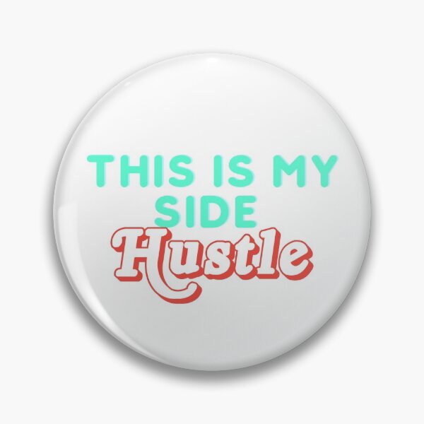 Item preview, his is my side hustle  designed and sold by CastleBookshelf.