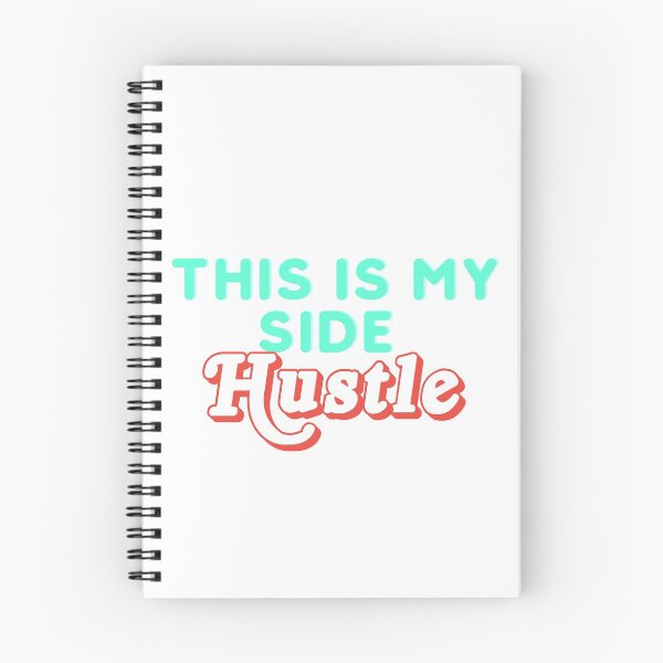 Item preview, his is my side hustle  designed and sold by CastleBookshelf.