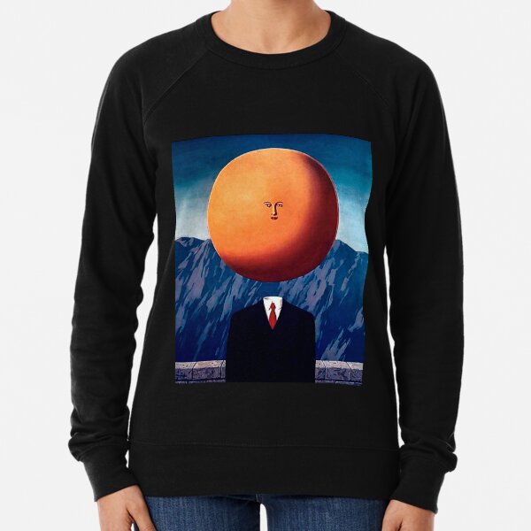 The Art of Living by Rene Magritte Lightweight Sweatshirt