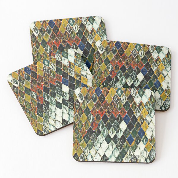 Item preview, GALATHI Surface Blocks Yellow Water - Pattern designed and sold by Galathi Designs.