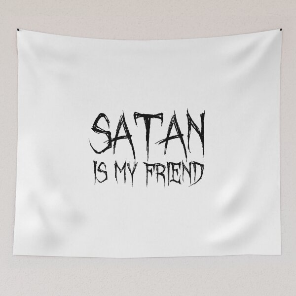Item preview, Satan is my friend! designed and sold by eriettataf.