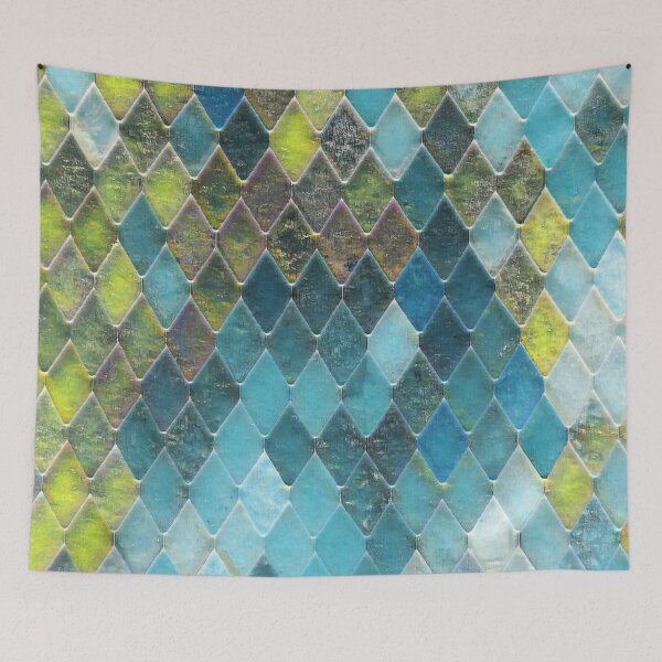 Item preview, GALATHI Surface Blocks Yellow Blue - Pattern designed and sold by Galathi Designs.
