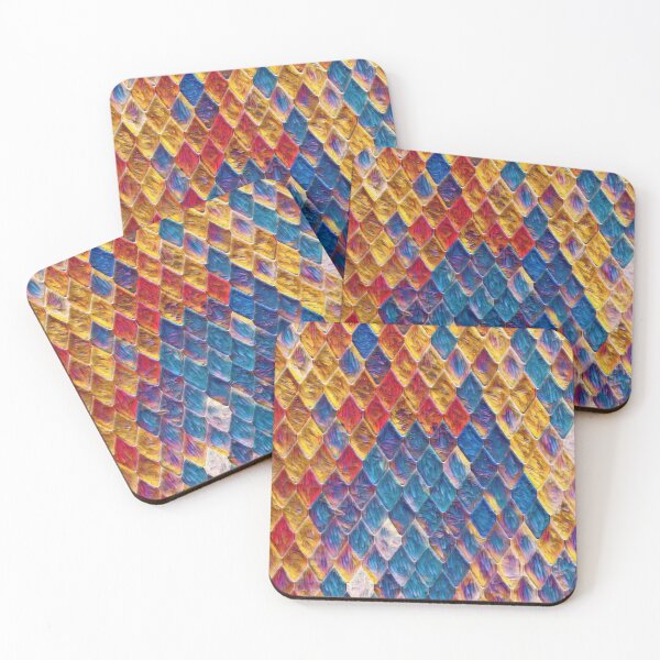 Item preview, GALATHI Surface Blocks Rain Fire - Pattern designed and sold by Galathi Designs.