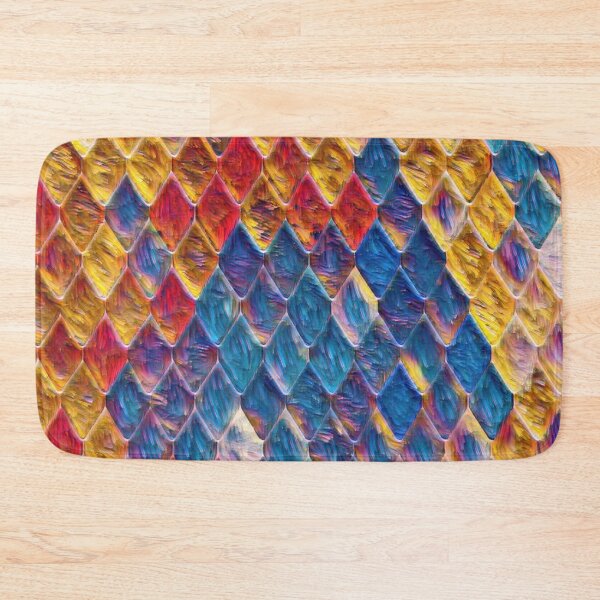 Item preview, GALATHI Surface Blocks Rain Fire - Pattern designed and sold by Galathi Designs.