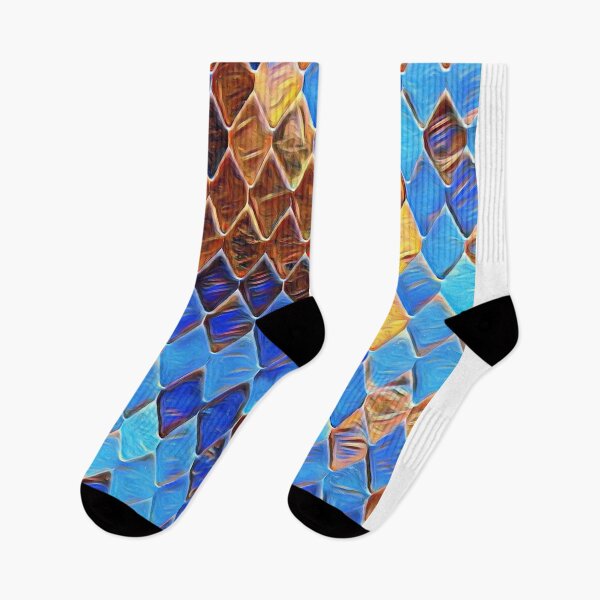 Item preview, GALATHI Surface Blocks Gold Blue - Pattern designed and sold by Galathi Designs.