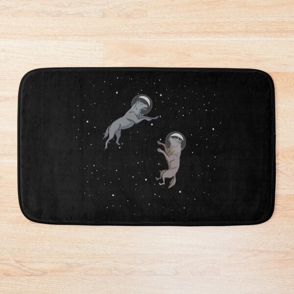 Item preview, Wolfs Float In Space | Cosmic Animals designed and sold by artado.