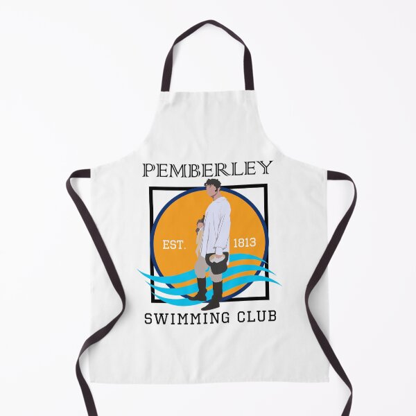 Item preview, Pemberley Swimming Club Est. 1813 - Pride and Prejudice BLACK designed and sold by laracxxx.