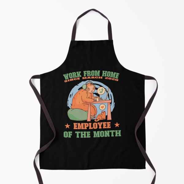 Artikelvorschau, Work from home employee of the month - Home Office entworfen und verkauft von dJ-Design.
