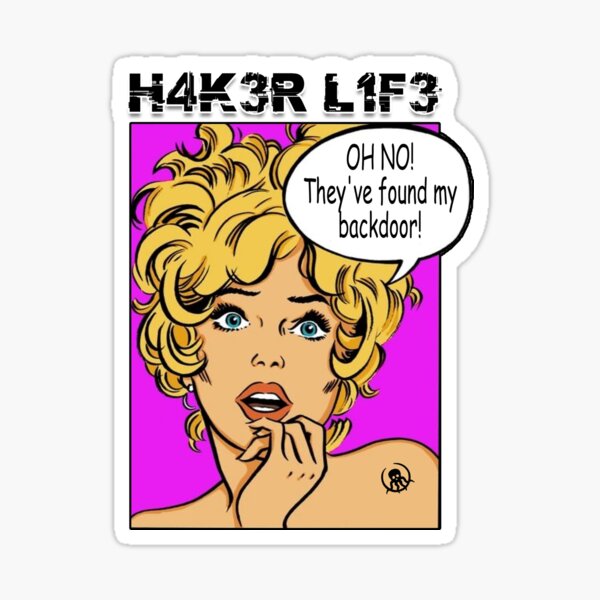 GS262 - By The Backdoor Sticker