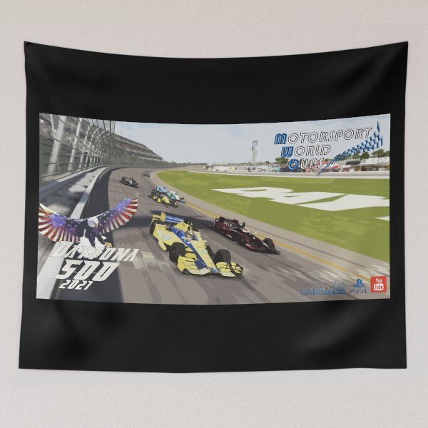 Artikelvorschau, Daytona 500 Meilen Motorsport Weltmeisterschaften 2021 Poster Indycar entworfen und verkauft von buff92.