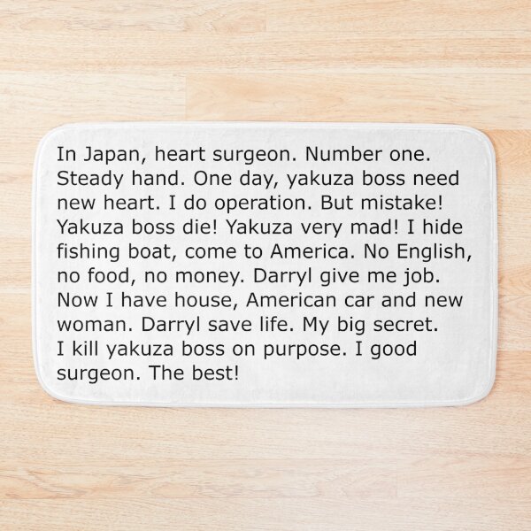 Item preview, In Japan, Heart Surgeon, Number One the Office quote designed and sold by cangurojoe.