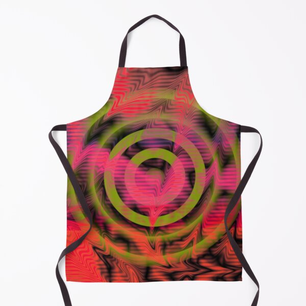 Item preview, Psychedelic Bullseye (Warm Neon) designed and sold by Discordant Dreams Art.