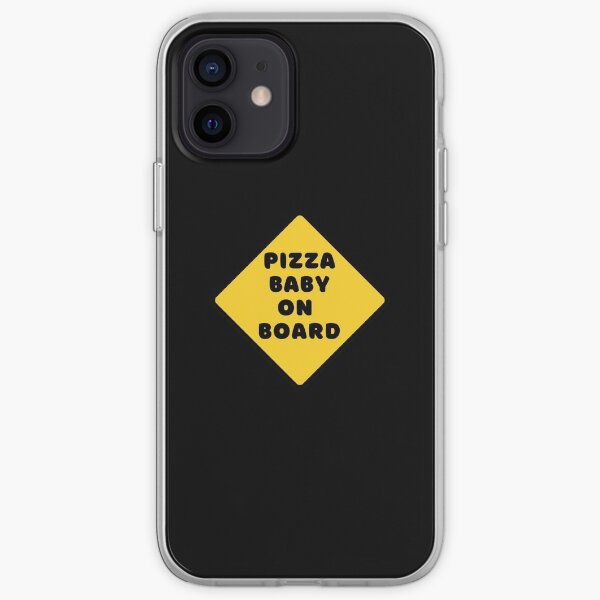 Pizza Baby on Board iPhone Soft Case