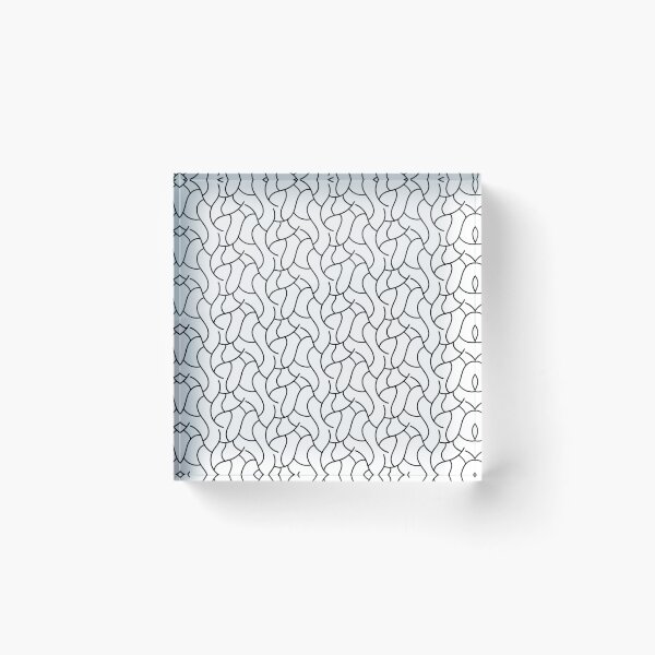 Item preview, Black stilyzed lines on white background. Seamles black pattern designed and sold by Olgus.