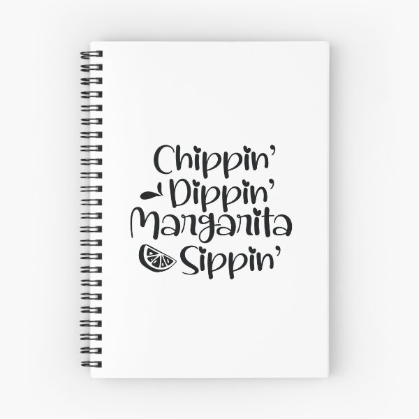 Item preview, Chippin Dippin Margarita Sippin - Black - 02 designed and sold by Respire2020.