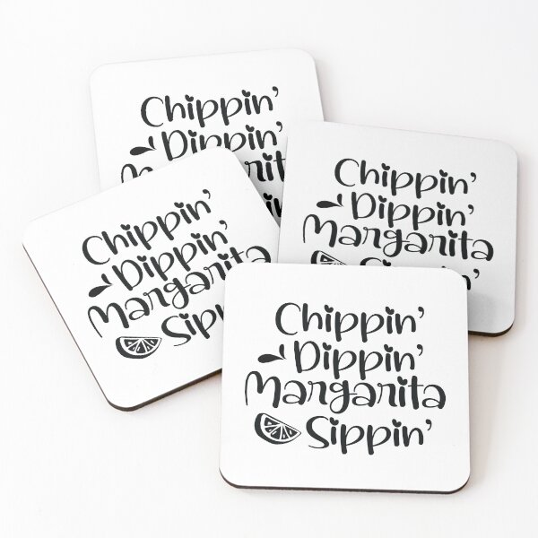 Item preview, Chippin Dippin Margarita Sippin - Black - 02 designed and sold by Respire2020.