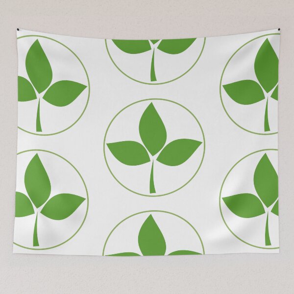 Item preview, 3  leaves in circle emblem designed and sold by SpringForever.