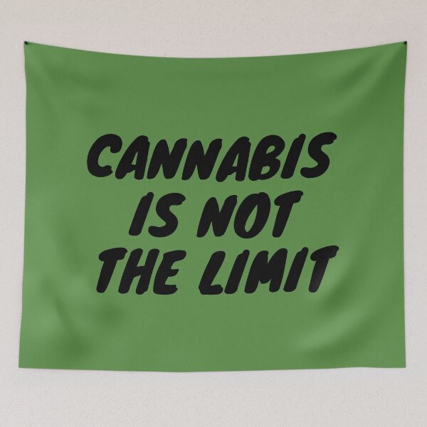 Item preview, Cannabis Is Not The Limit. Smart Successful Stoner. Weed Memes  designed and sold by AlfaEcho.