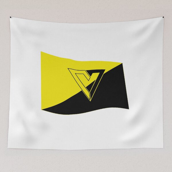 Item preview, Waving Voluntaryism Flag designed and sold by Brad Chambers.