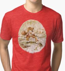 Mr. Jeremy Fisher by Beatrix Potter Tri-blend T-Shirt