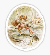 Mr. Jeremy Fisher by Beatrix Potter Sticker