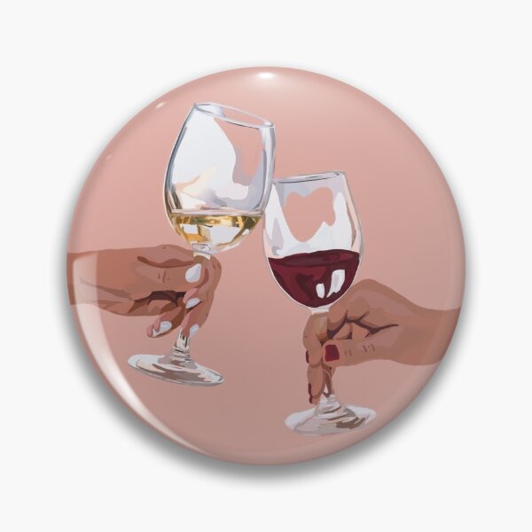 Item preview, Wine cheers designed and sold by Sketchy Lexy.
