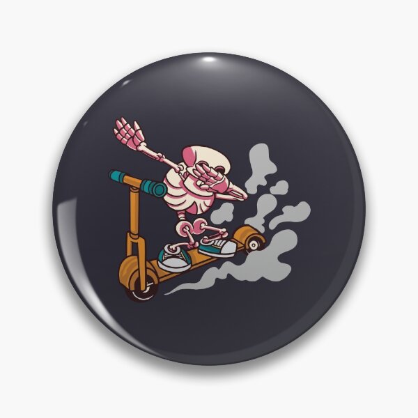 Item preview, Dabbing skeleton kick scooter designed and sold by DerSenat.