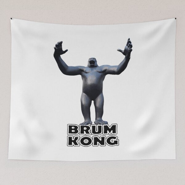 Aperçu de l'œuvre Brum Kong - King Kong de Birmingham créée et vendue par 0532 Designs.