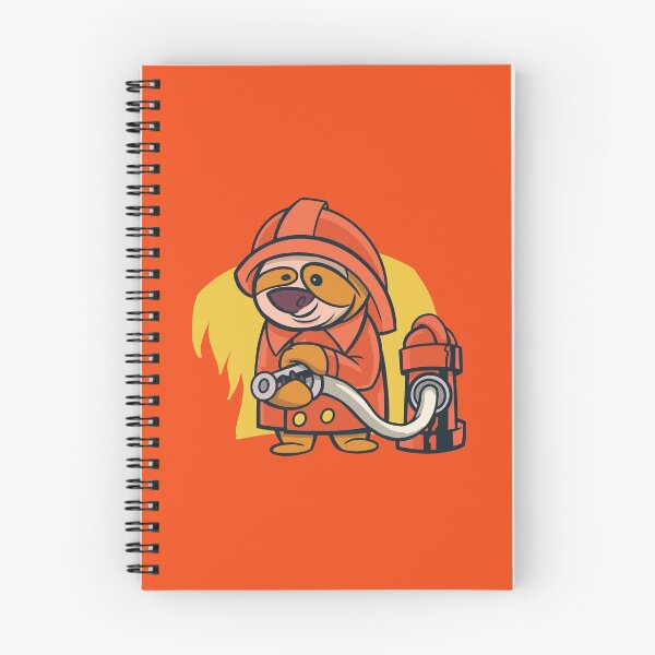Item preview, Cute sloth firefighter designed and sold by DerSenat.