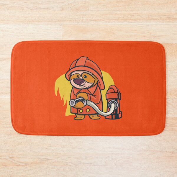 Item preview, Cute sloth firefighter designed and sold by DerSenat.