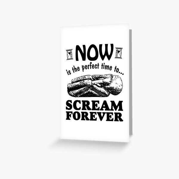 Item preview, Scream Forever designed and sold by ArcaneBullshit.