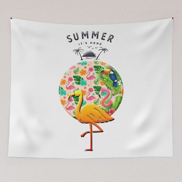 Item preview, Flamingo Bird Bird Summer Sun Summer Sun designed and sold by BullDesignsShop.