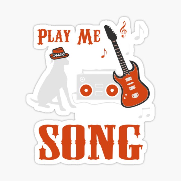 PLAY ME A COUNTRY SONG COLLECTION Sticker