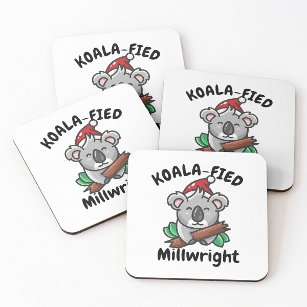 Item preview, Millwright Koalafied Gift -  Funny Idea For Millwright  Lover designed and sold by Yay Design.