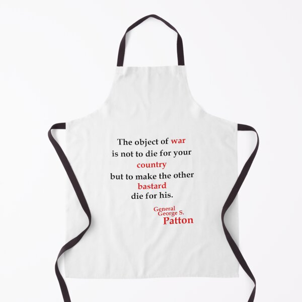 Item preview, Object of war - Patton (WhiteT) designed and sold by OleKurmudgeon.