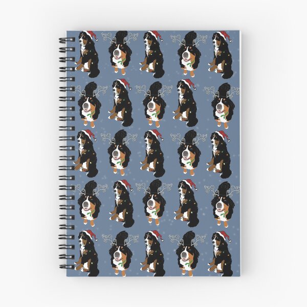 Item preview, Christmas Holiday Bernese Mountain Dog Pattern designed and sold by KantstandyaC.
