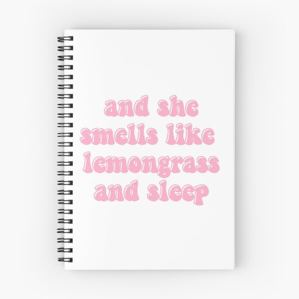 Item preview, and she smells like lemongrass and sleep dodie lyrics designed and sold by emsfunkydesigns.