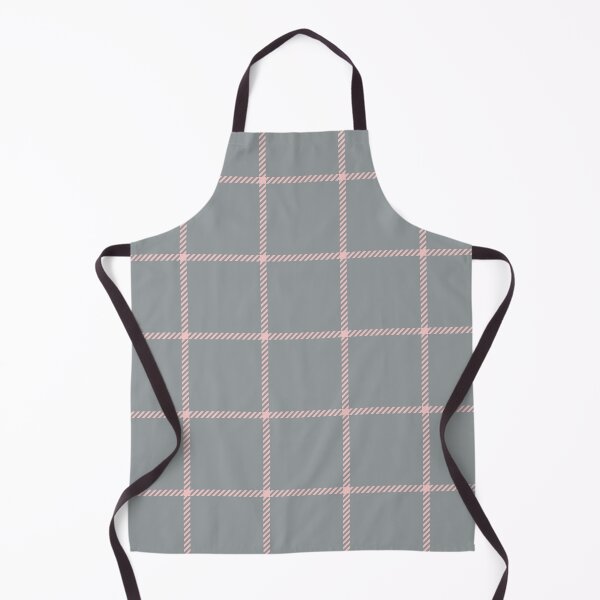 Item preview, Baby pink and gray Plaid spread out Gingham Print All Over designed and sold by Feeling Artsy.