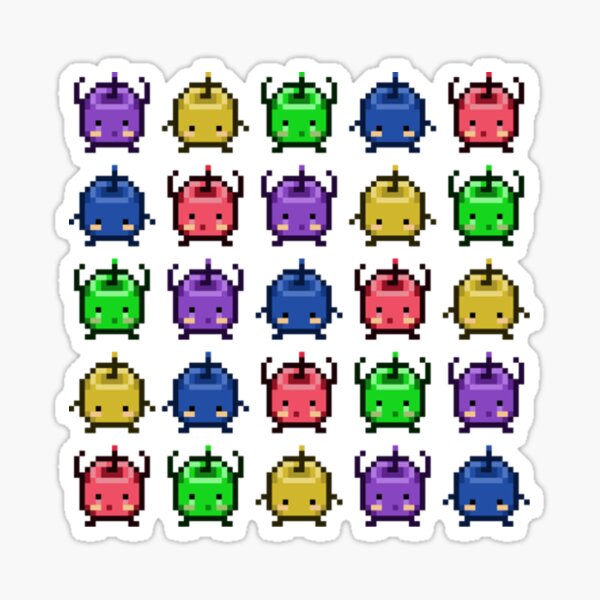 Stardew Valley Junimo Party Sticker