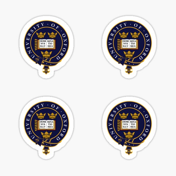 Uni Oxford logo UK United Kingdom Coat of Arms Sticker
