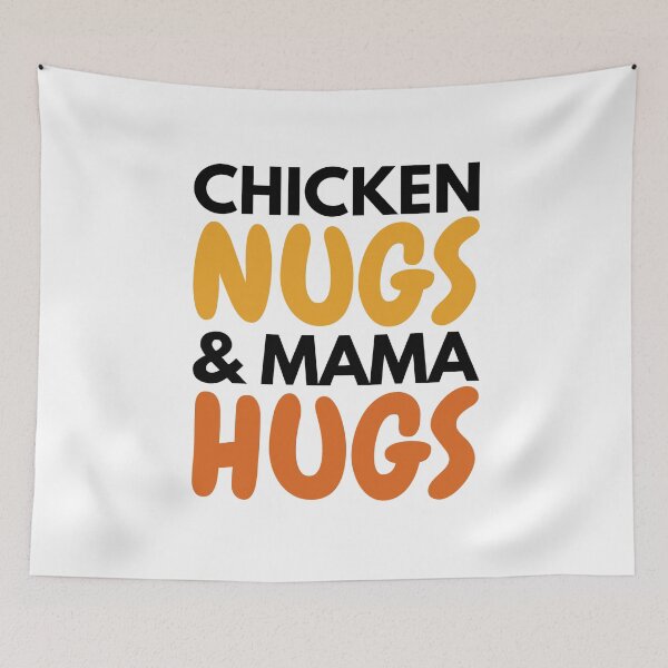 Item preview, Chicken Nugs and Mama Hugs,Momma's Boy Shirt,Funny Boy Shirt ,Boys T-Shirt,Little Boy Tee. designed and sold by Babe3955.