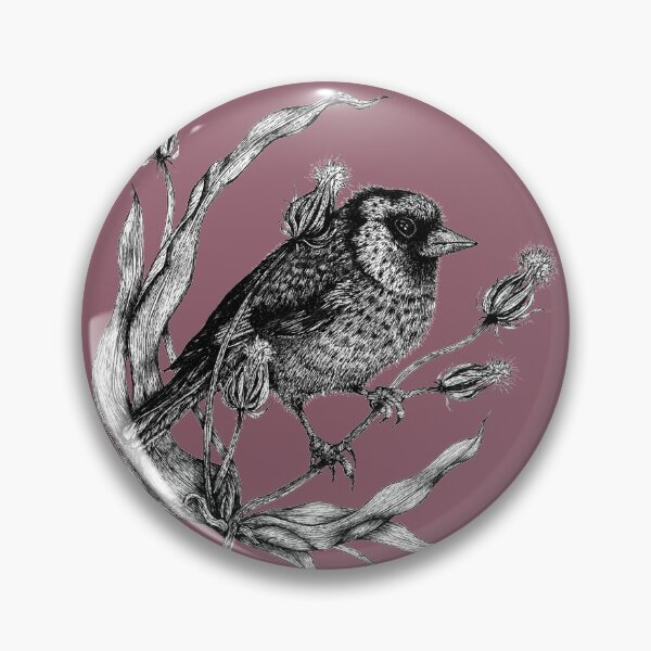 Item preview, Kopie von Sweet bird Dorothee with plant stone-lavender designed and sold by Susanne Margarete Lutz.